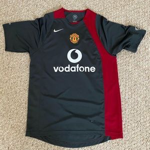 Manchester United 2008 warmup soccer jersey